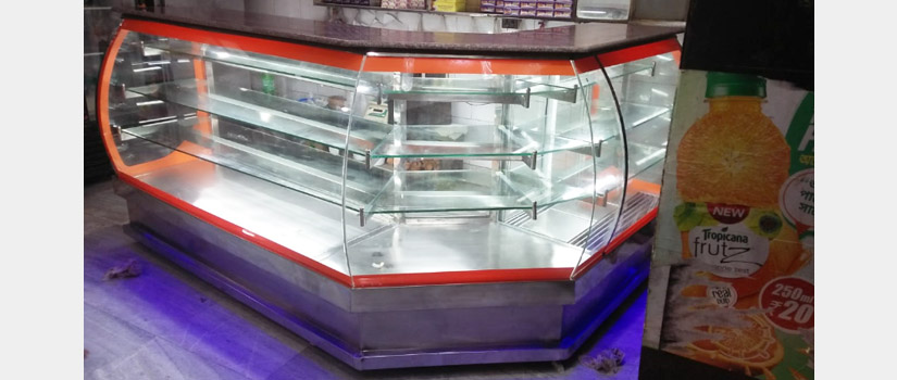 Diamond Shape Display Counter